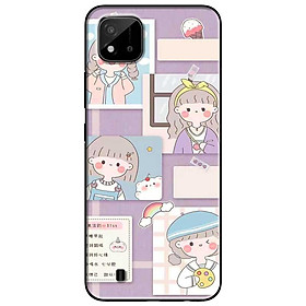 Ốp lưng cho Realme 9i - Realme 10 - C11 2021 - C65 4G - C67 - C20 - Poco X6 5G - Bốn Cô Gái - Hàng Chính Hãng