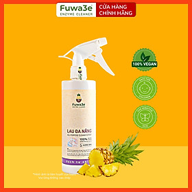 Nước lau đa năng enzyme sinh học từ vỏ dứa Fuwa3e dùng cho nhiều bề mặt 500ml hương NHU