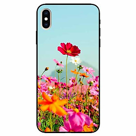 Ốp lưng dành cho Iphone X / Xs mẫu Vườn Hoa Ban Mai