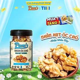 Nhân Hạt Óc Chó Vàng Pams,Hạt Óc Chó Chile Tách Vỏ Tốt Cho Mẹ Bầu và Trí Nhớ , Chất Lượng Cao, Giòn Béo, Thơm Ngon