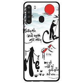 Ốp lưng dành cho Samsung Galaxy A21 mẫu Thương Cha Mẹ