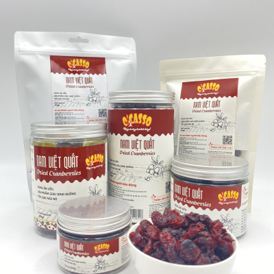 Nam Việt Quất sấy dẻo tự nhiên 100% nhập khẩu từ Canada thương hiệu O