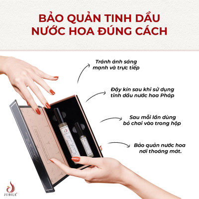 Le by Jubilé - Tinh dầu nước hoa Pháp nữ Dạng lăn 12ml Thơm Lâu, Sang Trọng, Quyến Rũ
