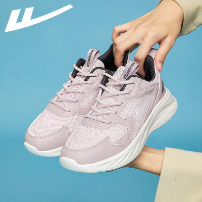 Giày thể thao nữ, giày chạy bộ đế êm nhẹ, thoáng khí đế cao su đúc, chống trơn trượt hạn chế mòn  – GNU2077HO