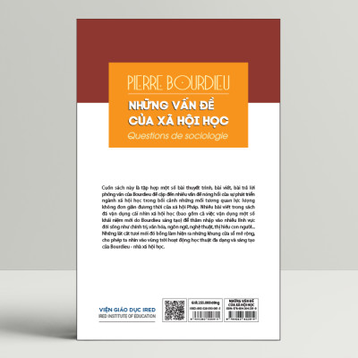 Những Vấn Đề Của Xã Hội Học - Pierre Bourdieu - IRED Books