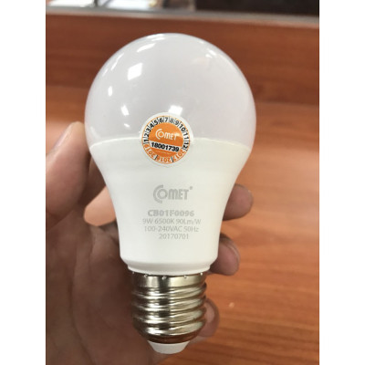 Bóng đèn Led Bulb Comet CB01F0096 công suất 9W ánh sáng trắng