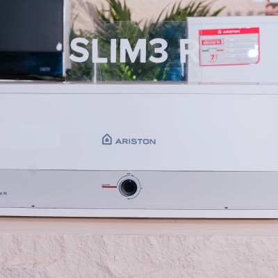 MÁY NÓNG TẮM GIÁN TIẾP ARISTON 30 lít SLIM3 30 R AG+ VN - HÀNG CHÍNH HÃNG - CHỈ GIAO HCM