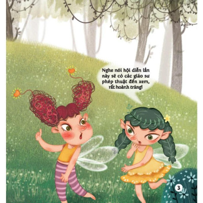 Sách - Truyện Tranh Học Viện Phép Thuật - Dạy Trẻ Ứng Xử Bình Tĩnh - Rèn Luyện AQ Cho Trẻ - Minh Thắng