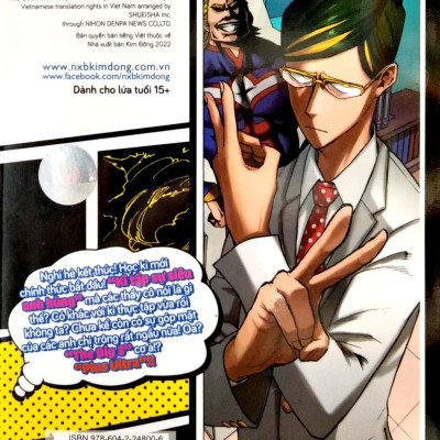 My Hero Academia - Học Viện Siêu Anh Hùng - Tập 14: Overhaul (Tái Bản 2022)