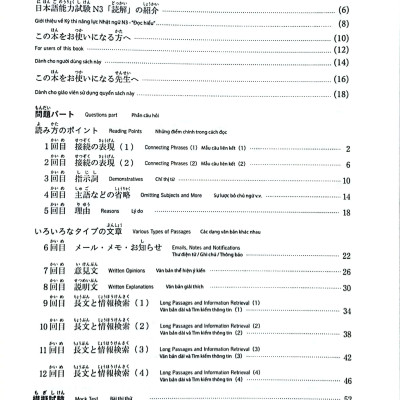 Sách - Kỳ Thi Năng Lực Nhật Ngữ - JLPT N3 Point & Practice - Đọc Hiểu