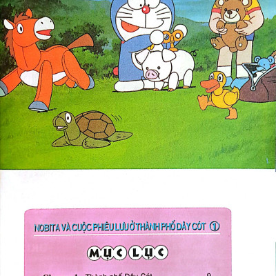 Doraemon Tranh Truyện Màu - Nobita Và Cuộc Phiêu Lưu Ở Thành Phố Dây Cót - Tập 1 (Tái Bản 2023)