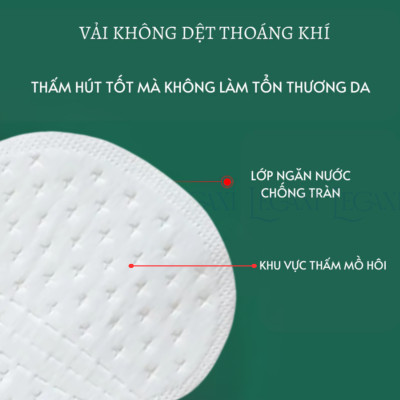 Miếng Dán, Lót Thấm Hút Mồ Hôi Nách Siêu Thấm, Dán Chống Thấm Mồ Hôi, Khử Mùi Hiệu Quả Cho Nam Và Nữ