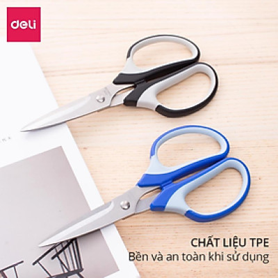 Kéo Cắt Đa Năng Deli 190mm Bao Bì E6001 - Deli 175mm Bao bì E6003 - Deli 178mm Bao bì E6013 - Deli 175mm Bao Bì 6027