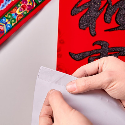 Băng keo dán 2 mặt trong suốt siêu dính treo đồ (Hộp 60 miếng)