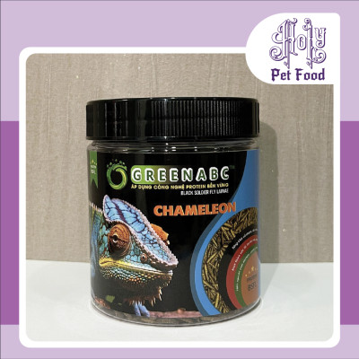 Thức ăn bò sát Tắc Kè Hoa - Chameleon food - Tiêu hóa tốt, Lên màu đẹp, tăng đề kháng - hộp 68g