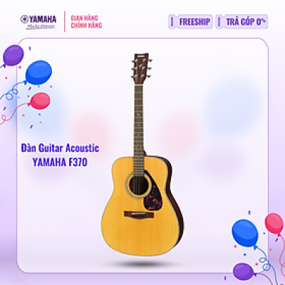 Đàn Guitar Acoustic YAMAHA F370 với kiểu dáng truyền thống, phù hợp cho người mới tập chơi đàn - Sản phẩm chính hãng