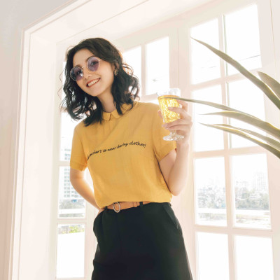 Chân váy ngắn chữ A các màu Mini skirt Nacirs basic Burny C1001289