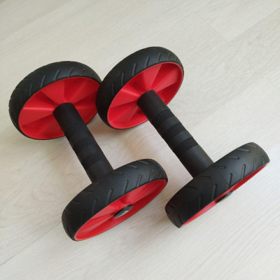 Bánh Xe Đẩy, Con Lăn Tập Bụng Chính Hãng ADIDAS ADAC-11604 Core Rollers (1 Cặp) - Tập Fitness, Gym