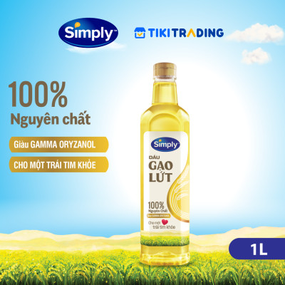 Dầu Gạo Lứt Simply 1L