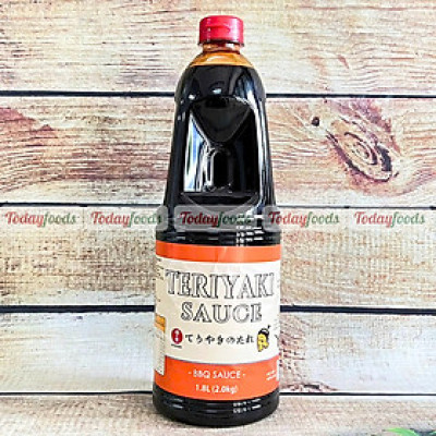 Sốt Teriyaki Thick Type ( Hinode ) chai 1.8L - Sốt BBQ - Không Bột Ngọt