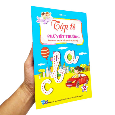 Tập Tô Chữ Viết Thường - Tập 2 (Dành Cho Bé 5-6 Tuổi Chuẩn Bị Cho Bé Vào Lớp 1)
