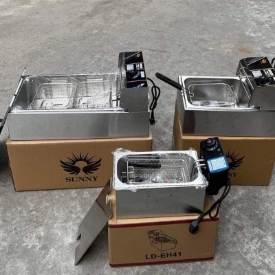 Bếp chiên nhúng điện SUNNY Cao cấp 4l, 6l, 12l, Siêu bền hàng Chính hãng, Bảo hành 12 tháng