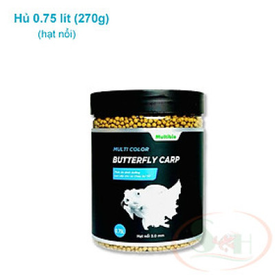 Thức ăn cá Multi Color Butterfly Carp đạm dinh dưỡng chép sư tử lên màu cá cảnh