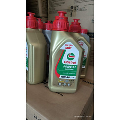 Dầu nhớt xe tay ga Castrol Power 1 Scooter 0,8L (800ML)
