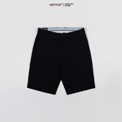 Quần Short Kaki Nam VIỆT PHÁP Form Basic Chất liệu Cotton mềm mịn hút mồ hôi tốt 15501