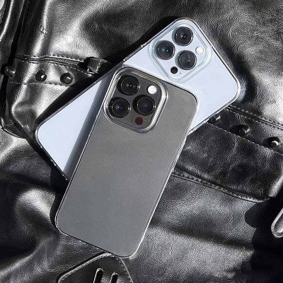 Ốp lưng siêu mỏng 0.3mm chống ố cho iPhone 17 Pro Max / 17 Pro / 17 Air / 17 / 16 Pro Max / 16 Pro / 16 Plus / 16 hiệu Memumi Crystal thiết kế ôm sát máy, chống sốc , chống trầy xước - Hàng nhập khẩu 