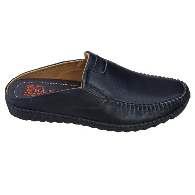 Dép Bít Mũi Nam HÀ NAM Da Bò Thật Cao Cấp GSB2047