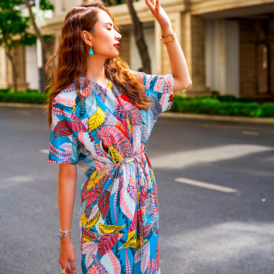 Đầm Mini Lụa Ngọc Hà DRE151 thời trang thiết kế Hity