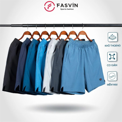 Quần Đùi Nam FASVIN Q25658.HN Vải Gió Đẹp Nhẹ, Mát Hàng Nhà Máy Chất Lượng Cao Thể Thao Hay Mặc Nhà