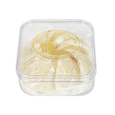 Hộp Quà Vuông Yến Sào Yến Sợi Tinh Chế 100g Yến Nha Trang Khánh Hòa (9 Tổ/100g)