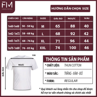 Áo thun nam cổ tròn tay ngắn, chất thun cao cấp, trẻ trung, năng động – FORMEN SHOP – FMPS080
