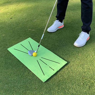 Thảm Tập Swing golf Batting Mat PGM Tại Nhà Ngoài Trời Di Động Mini Có Vạch Định Hướng Phát Bóng TT008 - Hàng Chính Hãng