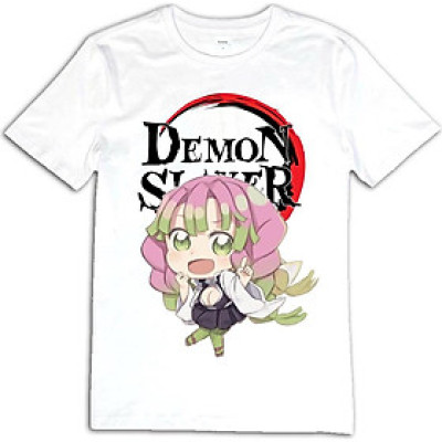 Áo phông hình chibi Kimetsu no Yaiba Luyến Trụ Kanroji Mitsuri