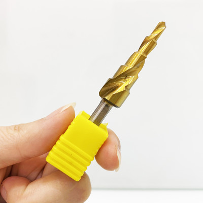 Mũi khoan tháp HSS-4241 đường kính khoan 4-12mm phủ titan siêu cứng KYNKO