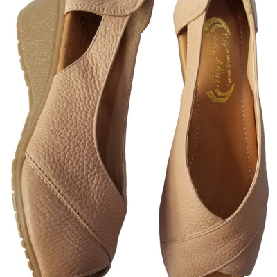 Giày Búp Bê Nữ Da Bò BIGGBEN Cao Cấp BB77