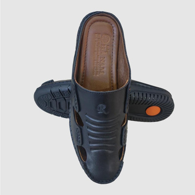 Dép Bít Mũi Nam HÀ NAM Da Bò Thật Cao Cấp GSB20117