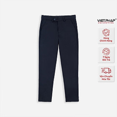 Quần Tây Nam VIỆT PHÁP - Dáng Ôm, đứng phom, lịch lãm, co giãn nhẹ , phong cách Hàn Quốc 95302
