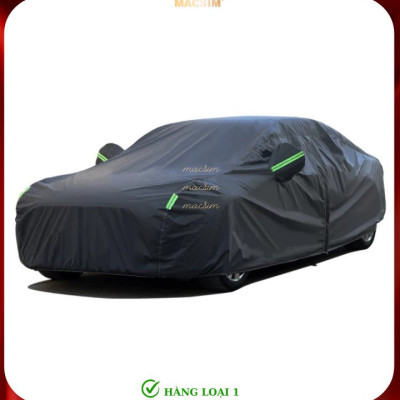 Bạt phủ ô tô Mercedes GLC nhãn hiệu Macsim sử dụng trong nhà và ngoài trời chất liệu Polyester - màu đen