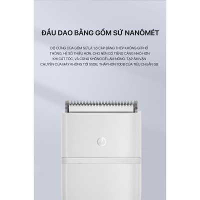 Tông đơ cắt tóc Xiaomi Enchen Boost2 thiết kế siêu tiện lợi phiên bản mới 2024 - Hàng nhập khẩu