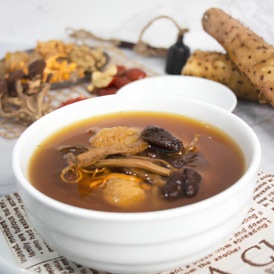 Gói canh (lẩu) đông trùng hạ thảo kiểu Hong Kong 50g, Set Nguyên Liệu Nấu Canh, Lẩu Kiểu Hong Kong