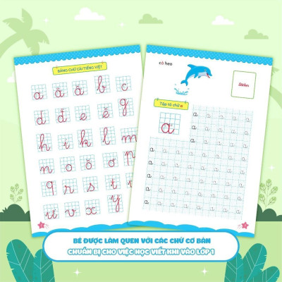 Sách - Cùng Khủng Long Học Nét Cơ Bản - Nét, Số, Chữ Cái Đầu Tiên - Combo 3 Cuốn - Tặng Kèm Sticker Bé Trai - Megabook