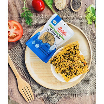 Bánh tráng nướng tẩm vị Rong biển Sachi 45gram.