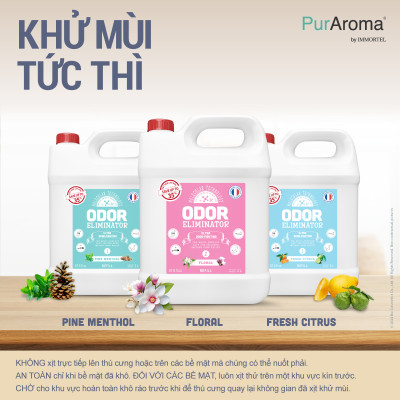 DD Xịt Khử Mùi Đa Năng ODOR ELIMINATOR - 2L 5L - Chính Hãng Pháp