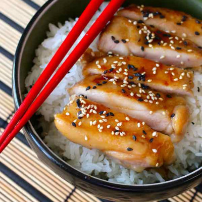 Sốt Teriyaki Yamamori 1 Lít - Không chất bảo quản - Sốt ướp thịt cá kiểu Nhật Bản
