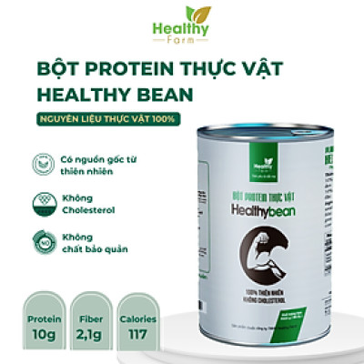 Bột Protein HealthyBean hỗ trợ Tăng Cân - Tăng Cơ - Đốt Mỡ