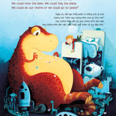 CHÚ KHỦNG LONG THAM ĂN: GIẢI CỨU HÀNH TINH- BÀI HỌC VỀ KHÁM PHÁ KHÔNG GIAN